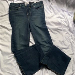 Paige denim wide leg high rise sz 29 flares